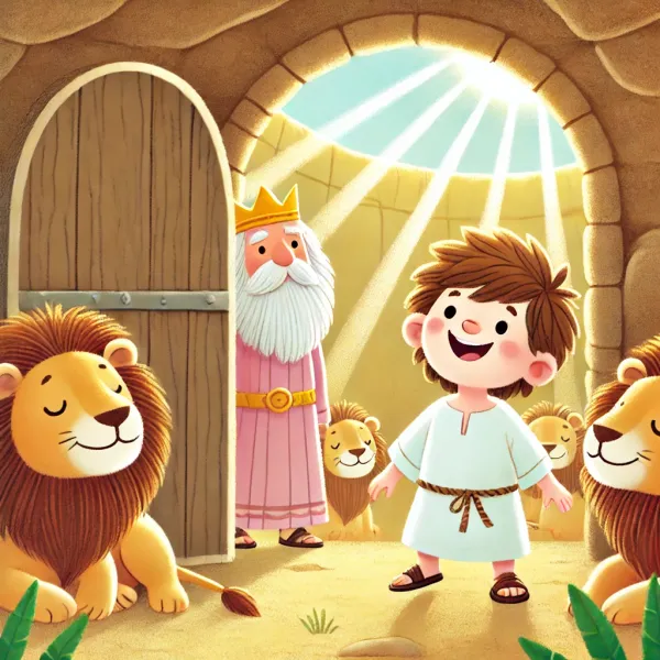 Daniel and the Gentle Lions