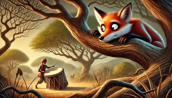 The Fox and the Drum